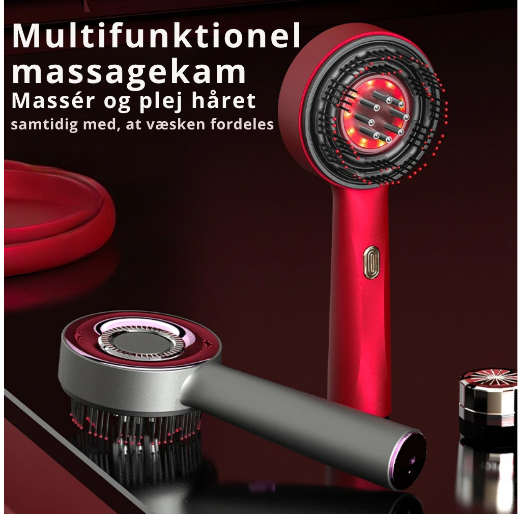 Nuvella PulseComb - Hovedbunds massage børste