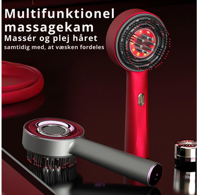Nuvella PulseComb - Hovedbunds massage børste