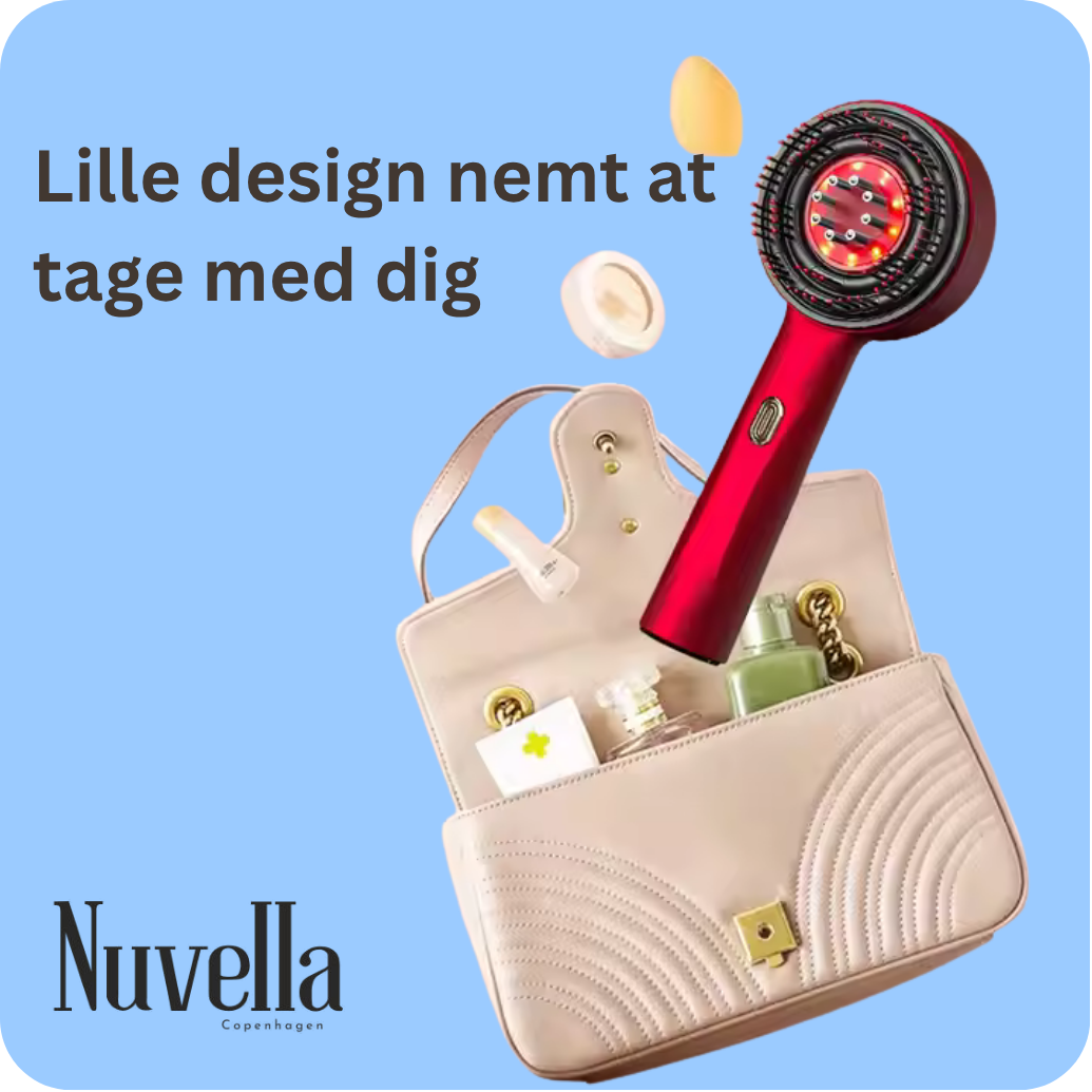 Nuvella PulseComb - Hovedbunds massage børste