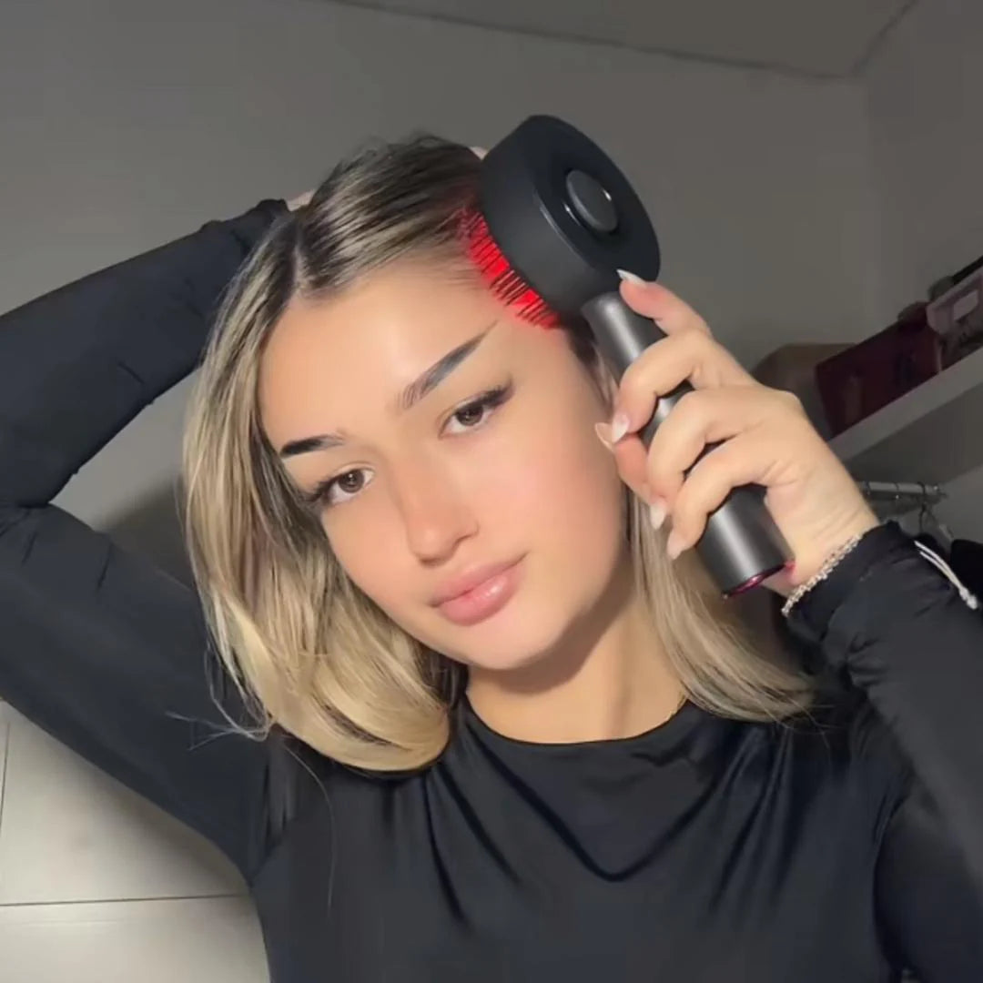 Nuvella PulseComb - Hovedbunds massage børste